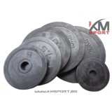 Гумен диск ф50 2.5кг/5кг/10кг/15кг/20кг